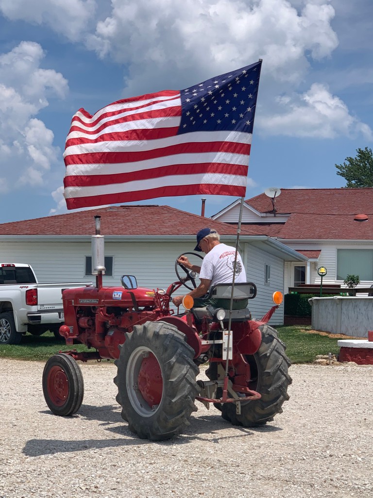 Scenes of the Franklin Tractor Drive, by Cindy Ladage – The Milk House